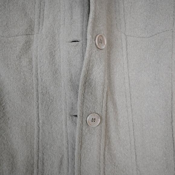 Joie Womens Small Button Front Textured Jacket Shacket - Picture 7 of 9